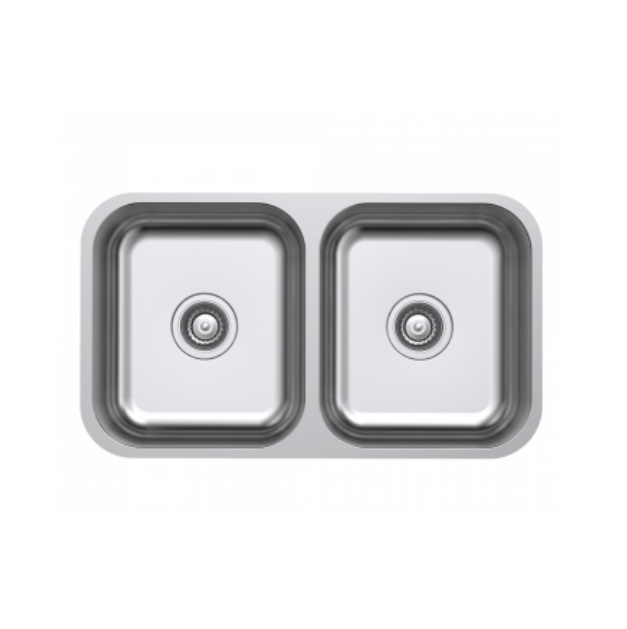 Argent Tempo 785 Double Sink No Taphole - KS3078230