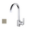 Thumbnail: Arcisan Axus Gooseneck Sink Mixer - Satin Nickel - AX01250.SN