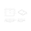 Thumbnail: ADP Courage 550 Semi-Insert Basin - Gloss White - TOPTCOU5543-G