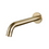 Thumbnail: Barben Stream Bath/Basin Spout 230mm - Satin Brass - ST-BS-230-SB