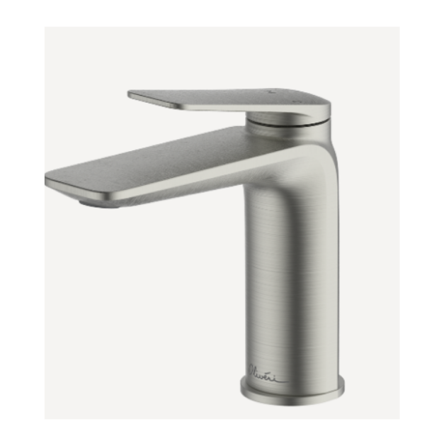 Oliveri Paris Basin Mixer - Brushed Nickel - PA069520BN