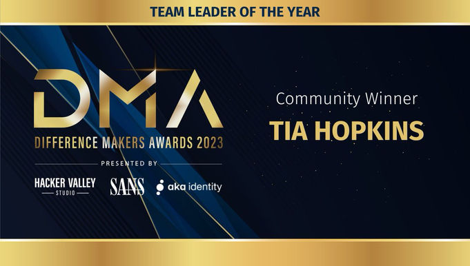 SANS Difference Maker Awards Logo