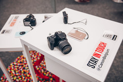 canon camera op dry tafel
