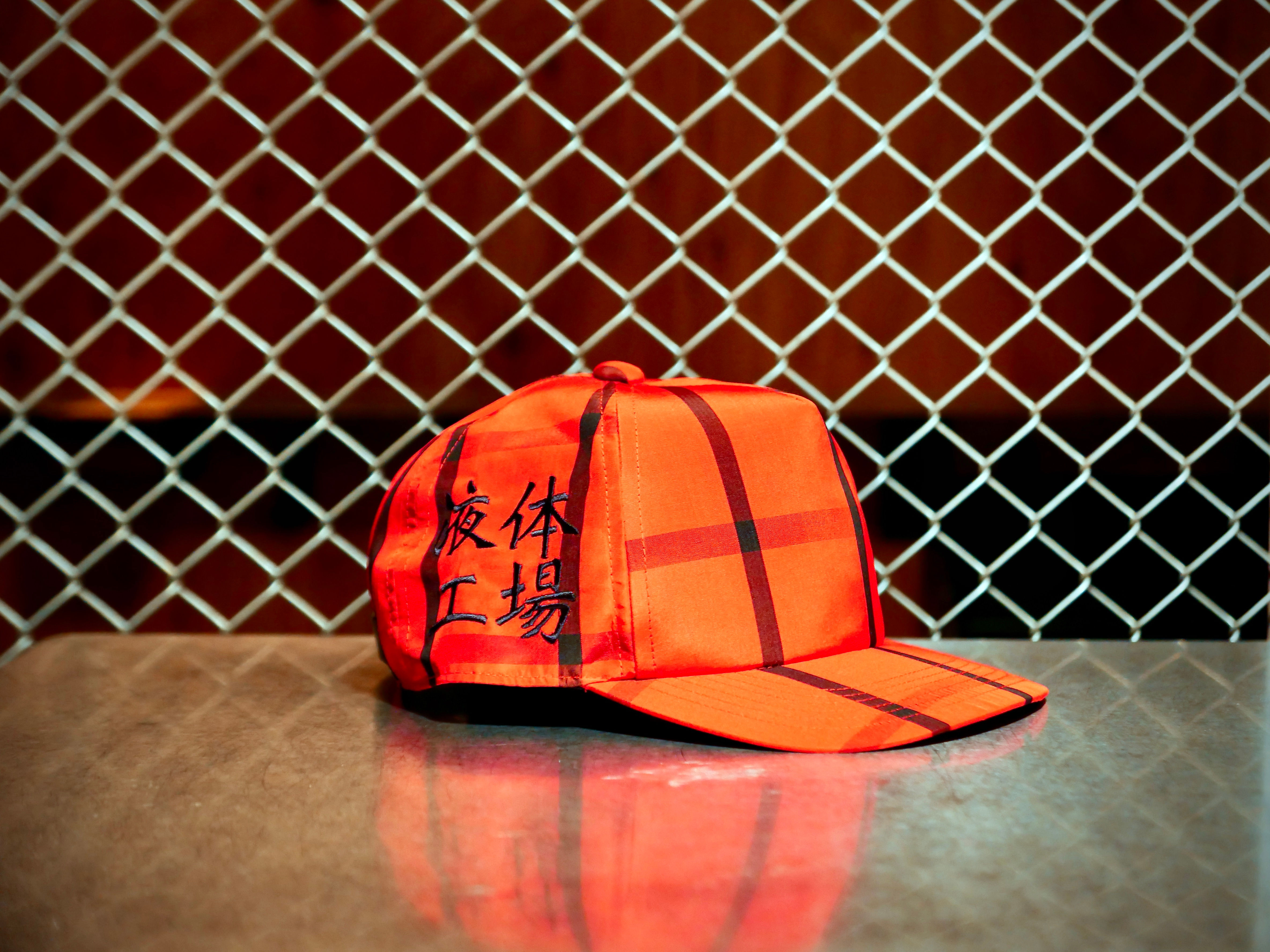 BARTENDING CAP<RED+BLACK>