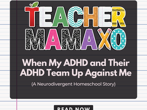 (A Neurodivergent Homeschool Story)