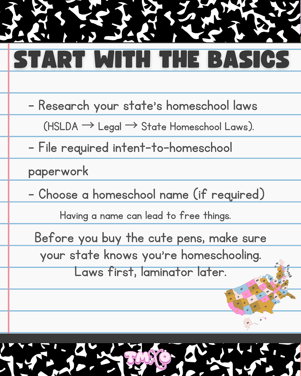 how to start homeschooling