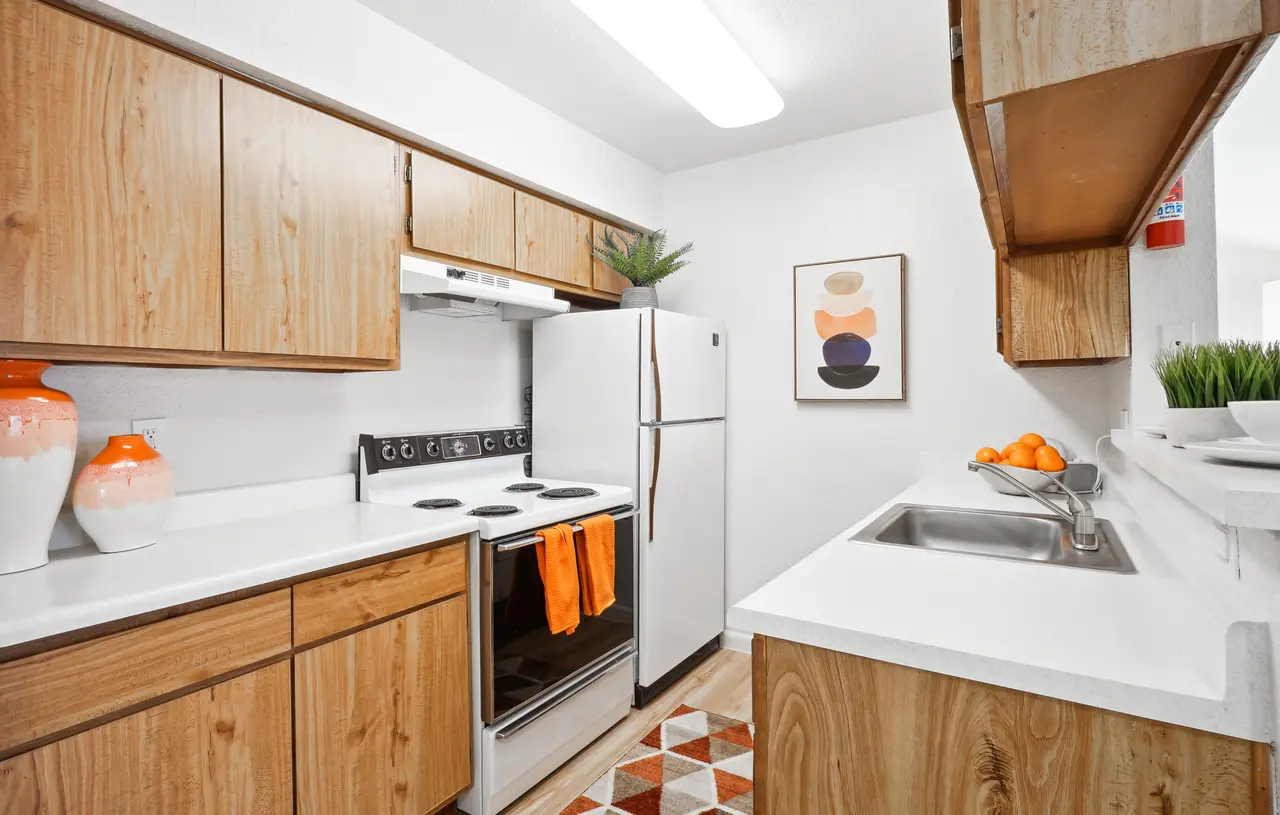 The Gardens Apartments Kitchen
