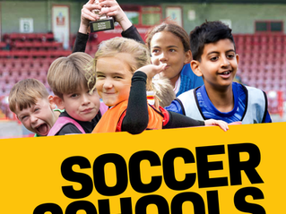Join the Excitement: Crawley Town Community Foundation Soccer Schools Return This February