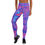 Thumbnail: Blue and Purple E$oteric Agenda Graffiti Yoga Leggings