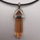 Thumbnail: Blushbloom Prism Pendant Necklace with Faux Leather Cord