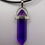 Thumbnail: Twilight Prism Pendant Necklace with Faux Leather Cord