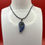 Thumbnail: Stormwave Wing Pendent Necklace with Faux Leather Cord