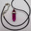 Thumbnail: Petalglow Prism Pendant Necklace with Faux Leather Cord
