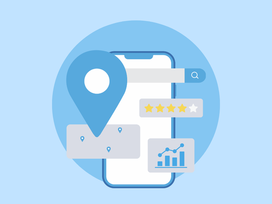 Local Search Visibility Illustration