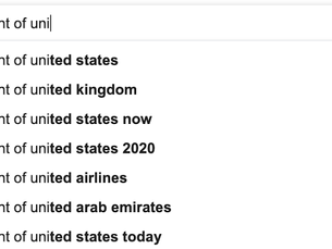 Google Search Query