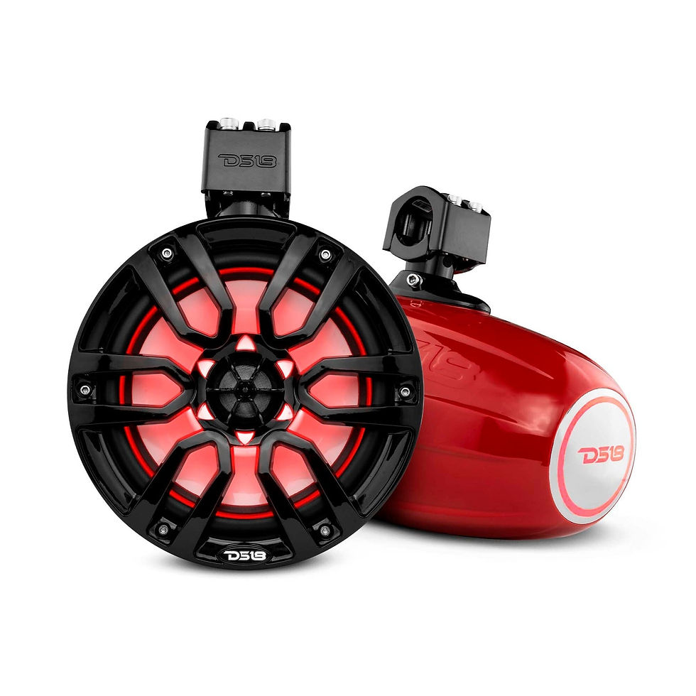 Miniatura: Altavoces tipo torre para wakeboard NXL de 8" resistentes al agua