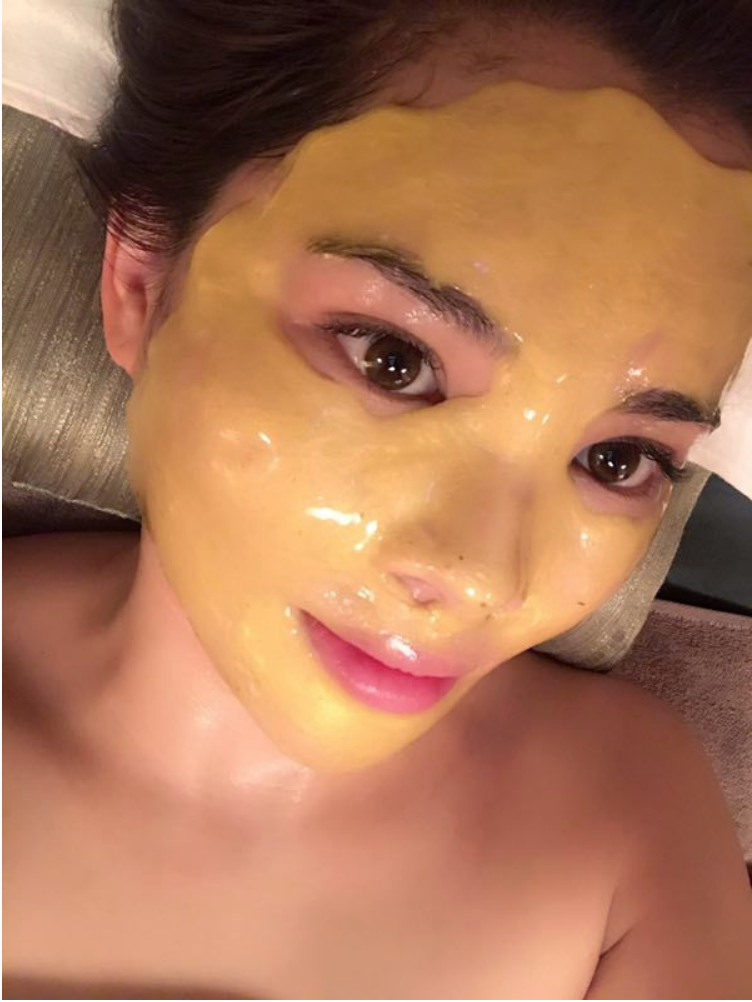 24k gold cell alive mask