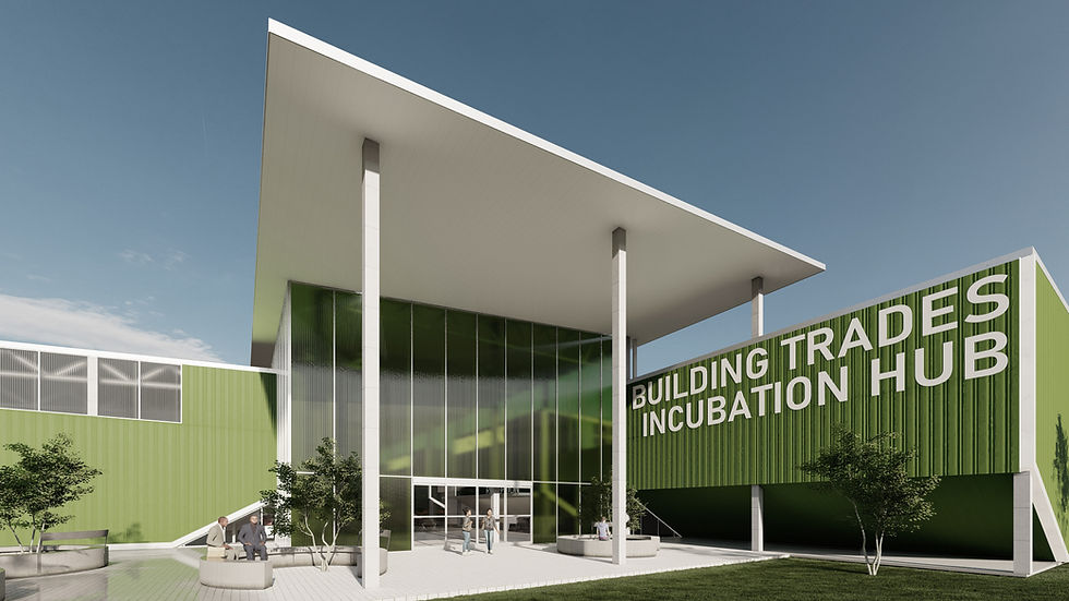 Exterior shot showcasing architectural excellence by West Rand architects
