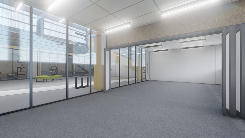 Creative studio space showcasing architectural design for inspiration.
