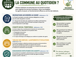 ⚙️ Comment fonctionnera la commune au quotidien ?