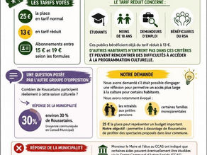 CONSEIL MUNICIPAL DU 2 AVRIL 2026📌 Saison culturelle 2026/2027 : la culture accessible à tous ?