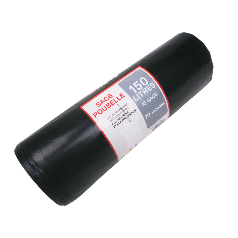 Bolsa de basura x 10 - Jumbo, resistente