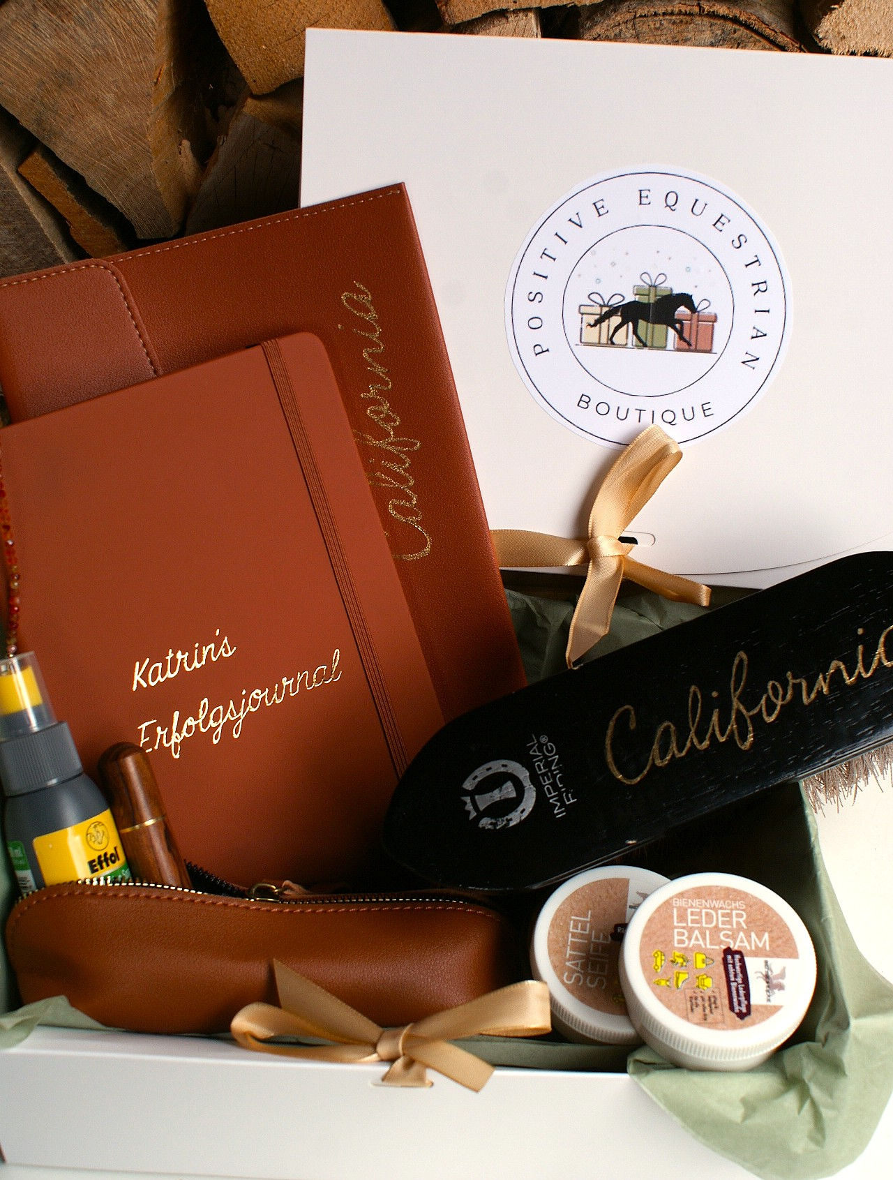 "Deluxe Equine Care" – Geschenkset personalisiert