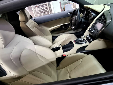 Audi R8 실내 컬러커스텀 Car interior color custom