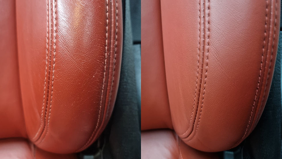 BMW M4 가죽시트복원