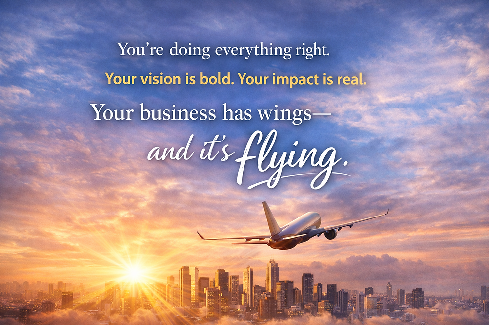 Your business has wings