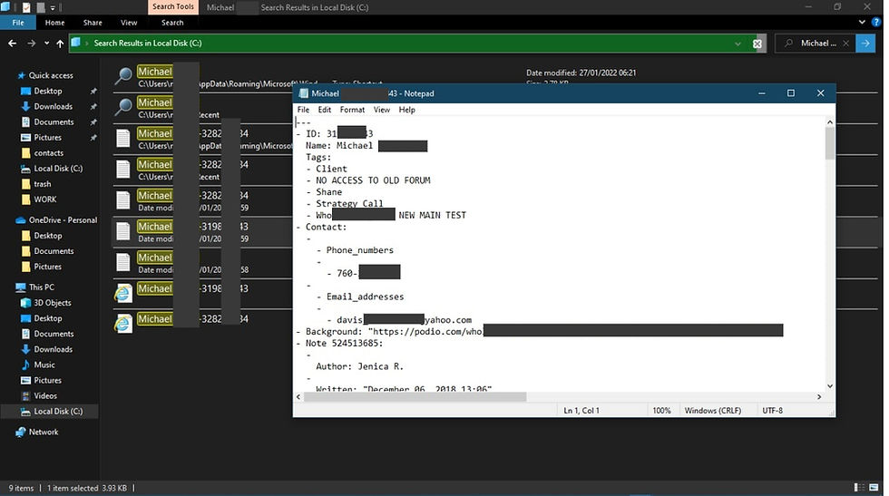 CRM managing from Salesforce to Spreadsheet