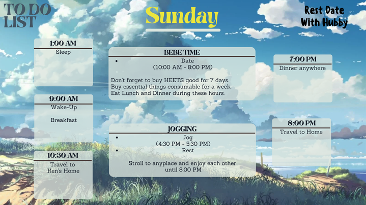 To do list and Calendar Management and Task Management