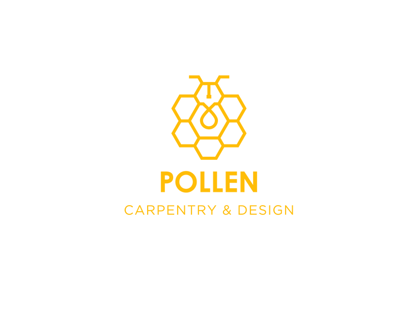 Pollen Carpentry & Design Bath Logo