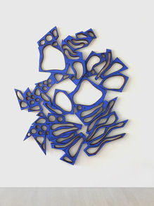 MEL KENDRICK
Sprawl, (Blue)
2015
Mahogany and Japan color
93 x 76 x 3.75 inches
Studio #: # MK2015-026S