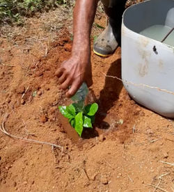 Funcionários nas operações após treinamento