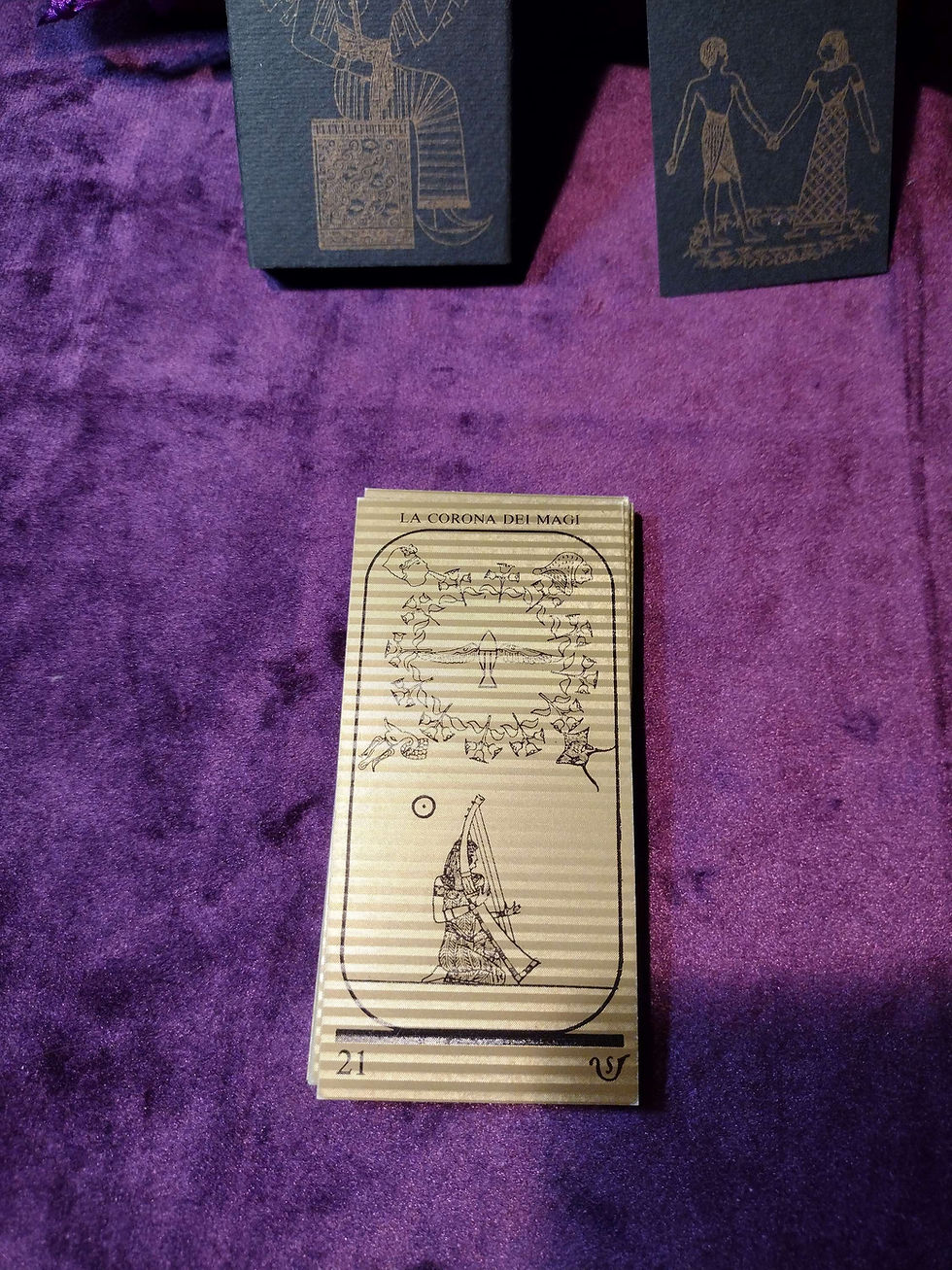 Thumbnail: I Tarocchino Egizi Lo Scarabeo Antico Limited Edition 1989 