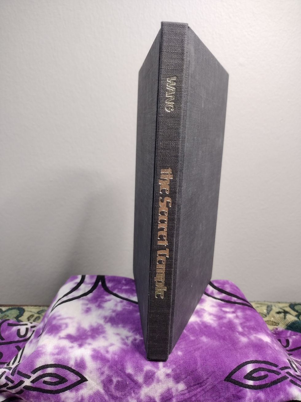 Thumbnail: The Secret Temple by Robert Wang 1980 Hard cover