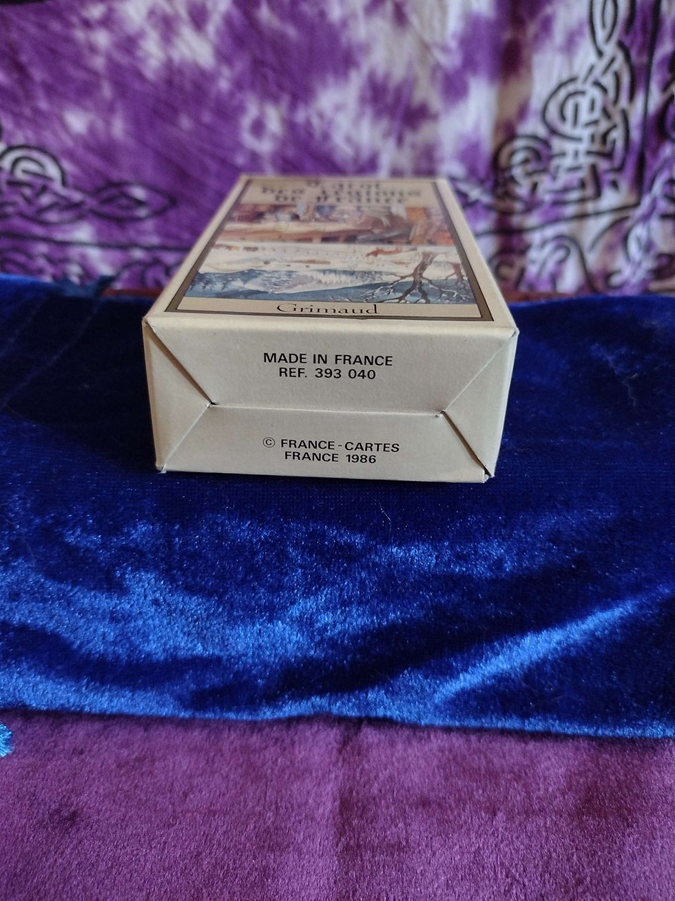 Thumbnail: Tarot of the Regions of France Grimaud 1986