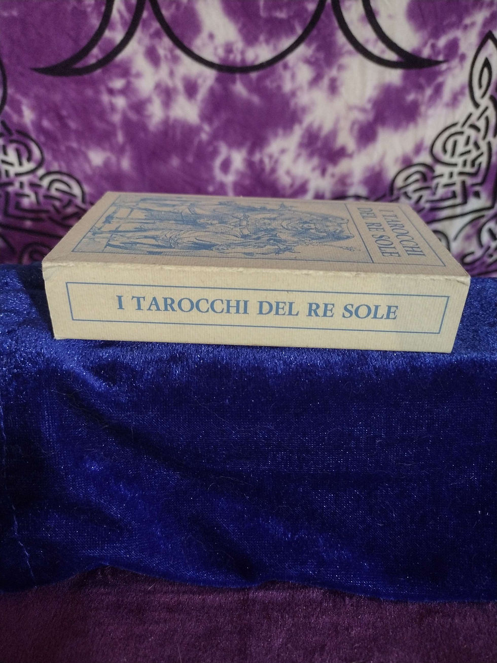 Thumbnail: I Tarocchi del Re Sole by Vito Arienti 1986