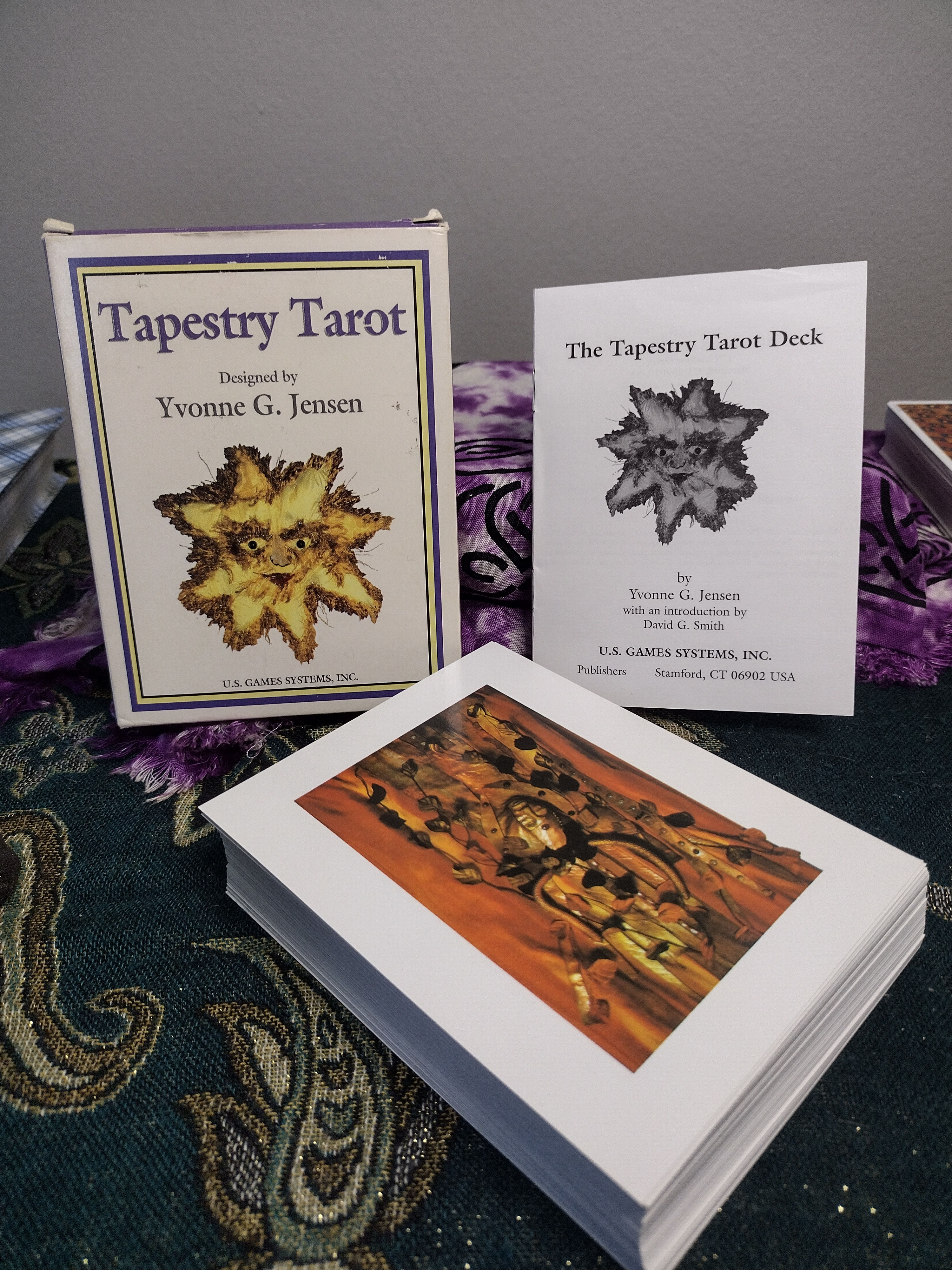 The Tapestry Tarot by Yvonne G Jensen 1995