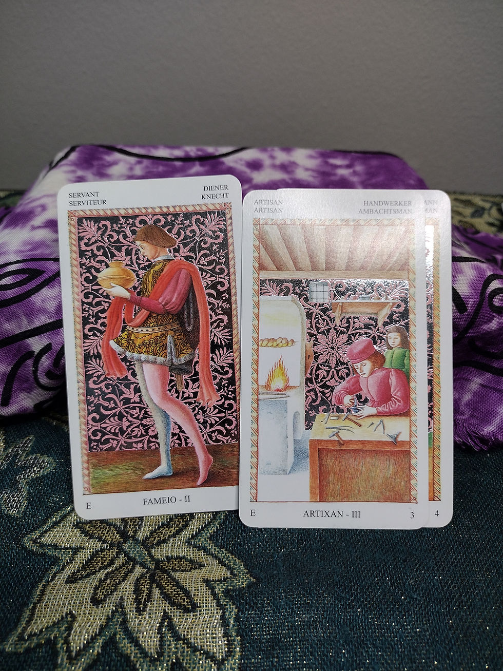 Thumbnail: Mantegna Tarot Silver Edition 2000