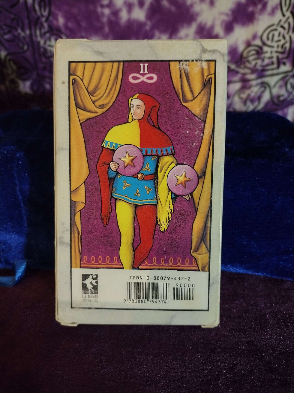 Thumbnail: Connolly Tarot 1990 First Edition Sealed