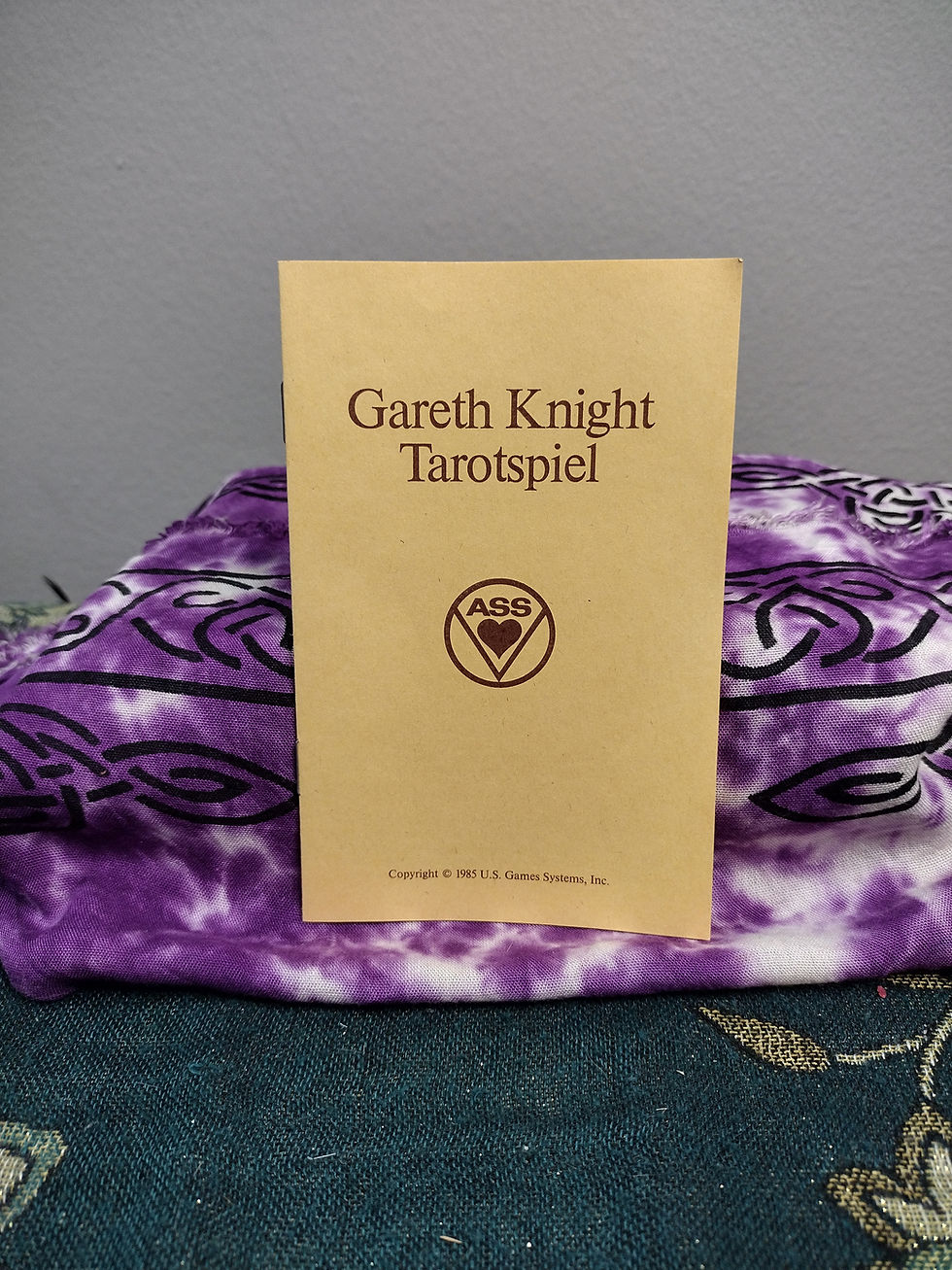 Thumbnail: Gareth Knight Tarot Sealed 1985 German Edition 