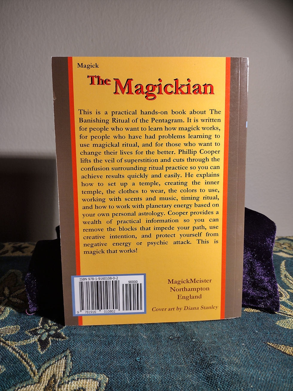 Thumbnail: The Magickian by Phillip Cooper 2nd Edition Signed 45/500