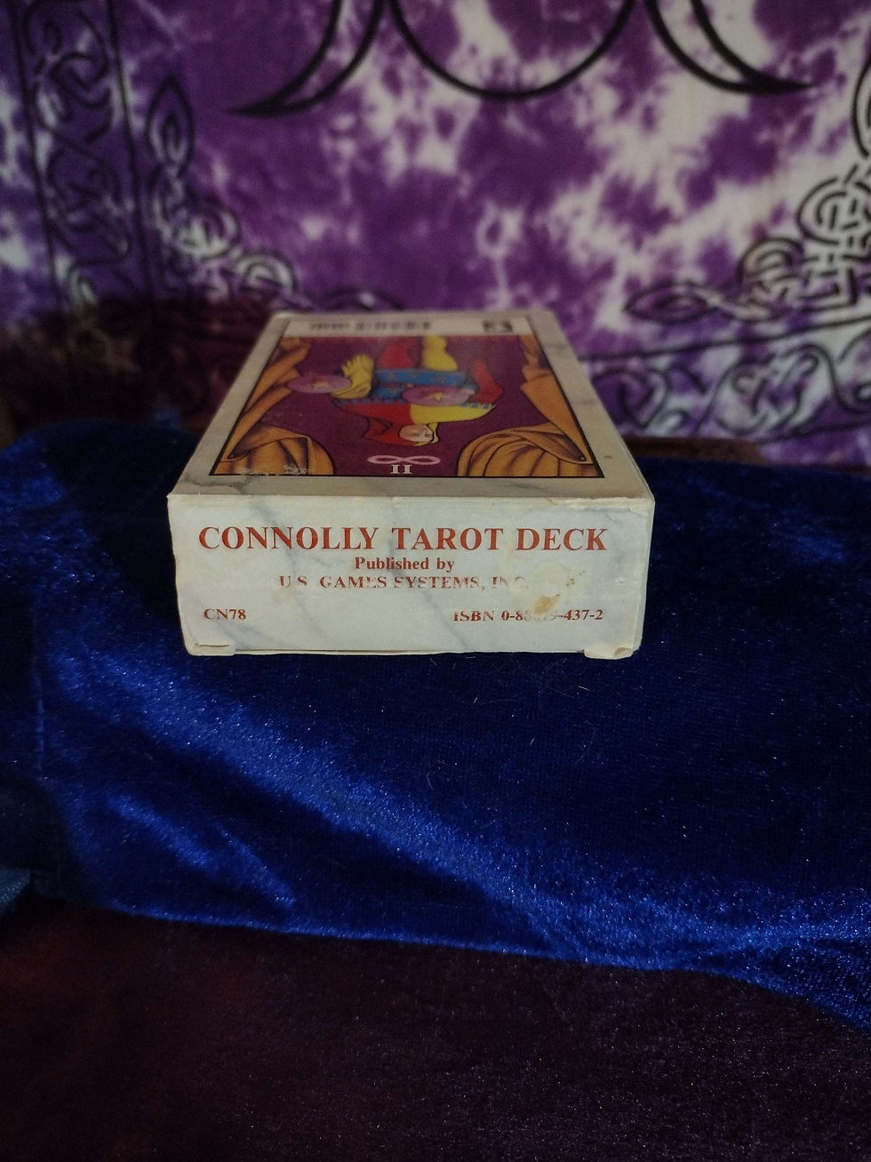 Thumbnail: Connolly Tarot 1990 First Edition Sealed