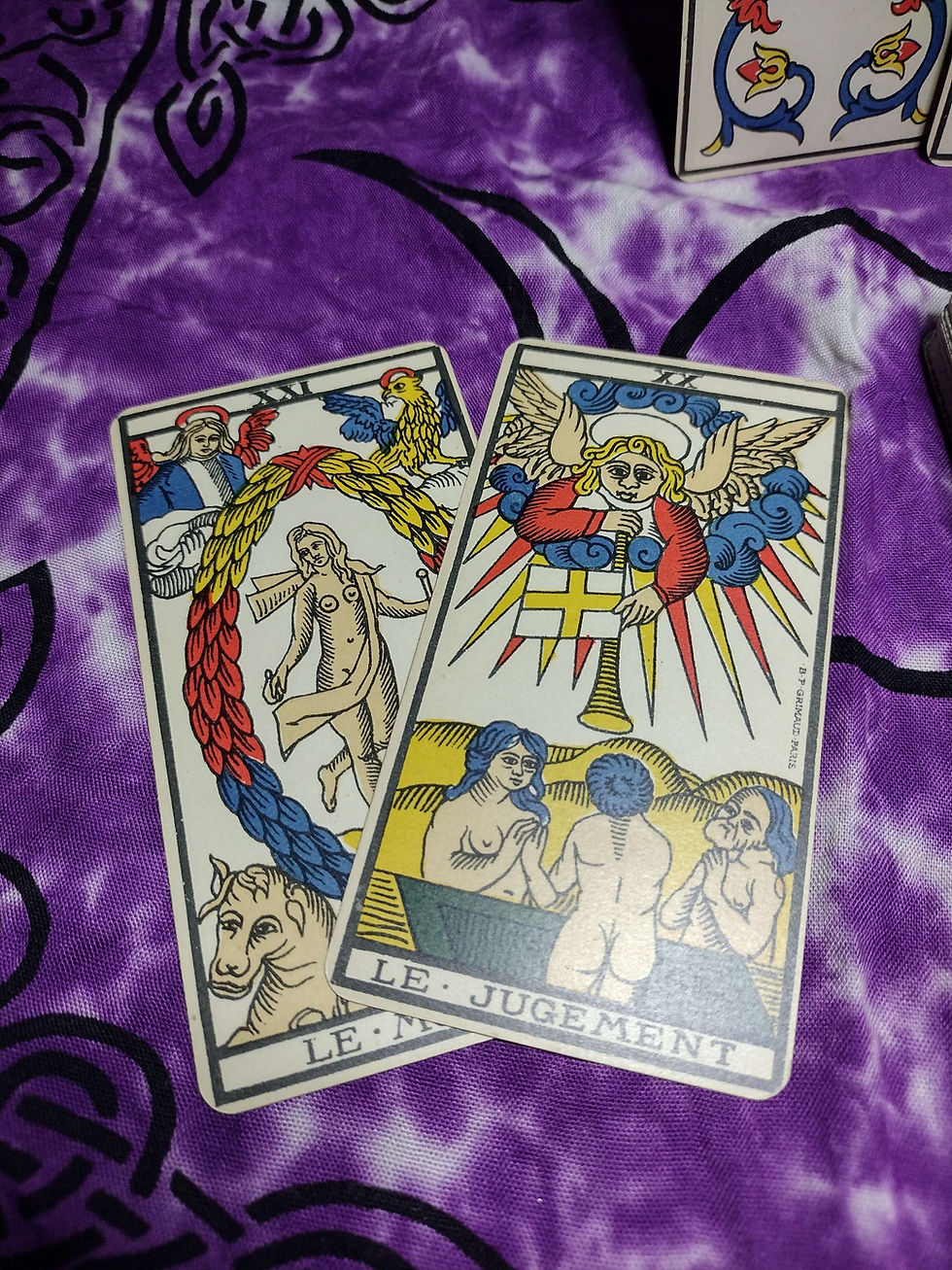 Thumbnail: 1950s Merseille Tarot 