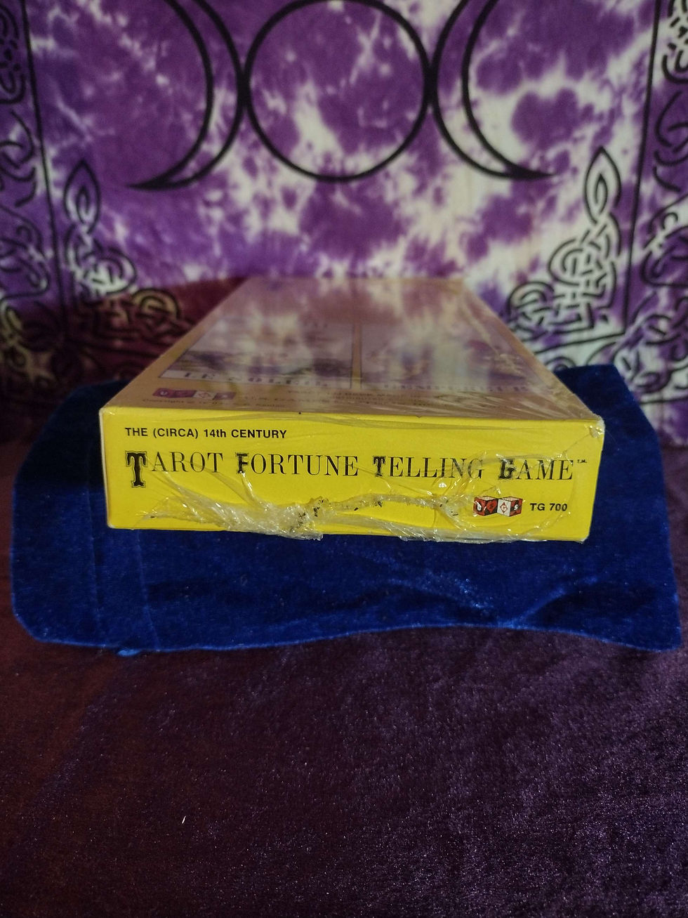 Thumbnail: Tarot Fortune Telling Game by US Games Box Set Sealed 1970