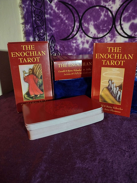 Enochian Tarot by Gerald and Betty Schueler Second Edition First