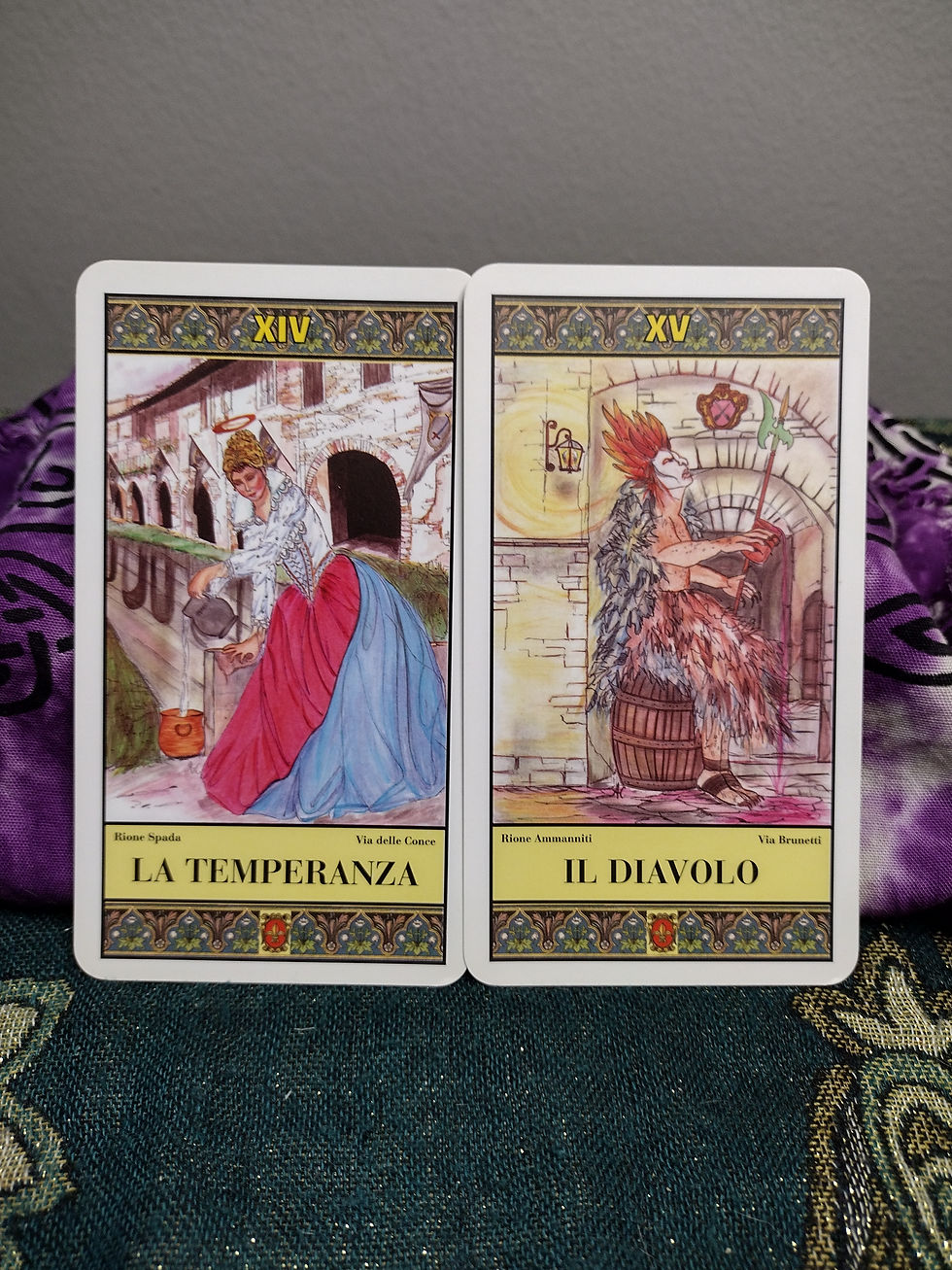 Thumbnail: Giostra della Quintana di Foligno 22 Arcani by Isabella Caddeo