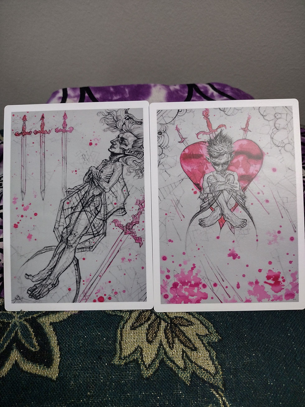 Thumbnail: Occuli Occultati Tarot 2018 Limited Edition Scarlet Imprint